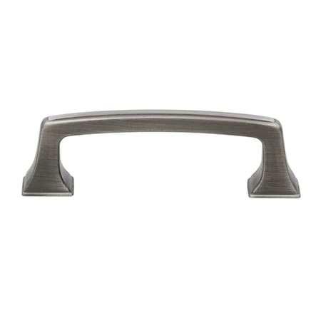 Gliderite Hardware 3 in. Center to Center Classic Base Pull Cabinet Hardware Handle - 87380-BP, 5PK 87380-BP-5